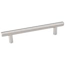 Elements [176SN] Plated Steel Cabinet Bar Pull Handle - Naples Series - Oversized - Satin Nickel Finish - 128mm C/C - 6 15/16" L