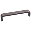 Elements [193-128DBAC] Die Cast Zinc Cabinet Pull Handle - Asher Series - Oversized - Brushed Oil Rubbed Bronze Finish - 128mm C/C - 5 1/4&quot; L
