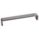 Elements [193-160BNBDL] Die Cast Zinc Cabinet Pull Handle - Asher Series - Oversized - Brushed Pewter Finish - 160mm C/C - 6 9/16" L