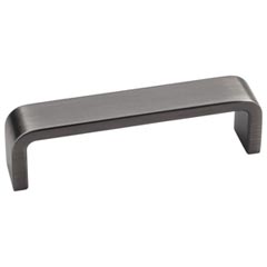 Elements [193-96BNBDL] Die Cast Zinc Cabinet Pull Handle - Asher Series - Standard Size - Brushed Pewter Finish - 96mm C/C - 4&quot; L