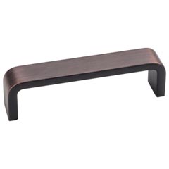 Elements [193-96DBAC] Die Cast Zinc Cabinet Pull Handle - Asher Series - Standard Size - Brushed Oil Rubbed Bronze Finish - 96mm C/C - 4&quot; L