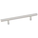 Elements [206SN] Plated Steel Cabinet Bar Pull Handle - Naples Series - Oversized - Satin Nickel Finish - 128mm C/C - 8 1/8" L