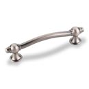 Elements [575-96BNBDL] Die Cast Zinc Cabinet Pull Handle - Syracuse Series - Standard Size - Brushed Pewter Finish - 96mm C/C - 4 7/8&quot; L