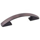 Elements [771-3DBAC] Die Cast Zinc Cabinet Pull Handle - Strickland Series - Standard Size - Brushed Oil Rubbed Bronze Finish - 3" C/C - 4 1/2" L