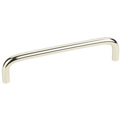 Elements [S271-128PB] Steel Cabinet Pull Handle - Torino Series - Oversized - Polished Brass Finish - 128mm C/C - 5 3/8&quot; L