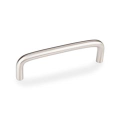 Elements [S271-3.5SN] Steel Cabinet Pull Handle - Torino Series - Standard Size - Satin Nickel Finish - 3 1/2&quot; C/C - 3 13/16&quot; L