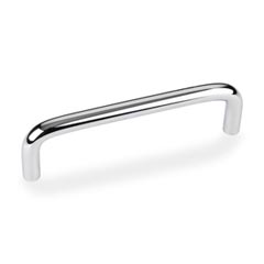 Elements [S271-96PC] Steel Cabinet Pull Handle - Torino Series - Standard Size - Polished Chrome Finish - 96mm C/C - 4 1/16&quot; L