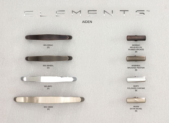 Elements Aiden Series Decorative Hardware