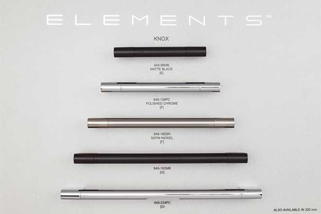 Elements Knox Cabinet Hardware Collection