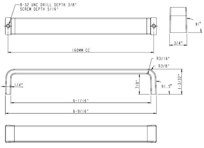 Asher 193-160 Pull Asher 193-160 Pull