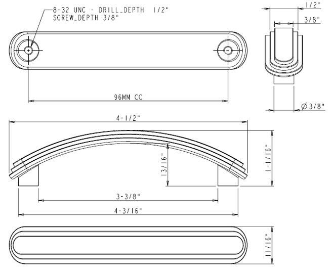 Calloway 331-96 Pull