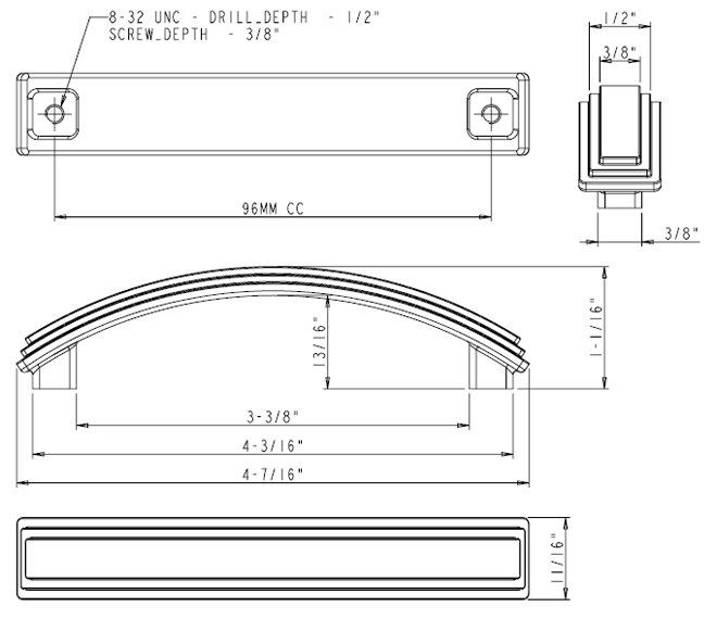 Calloway 351-96 Pull