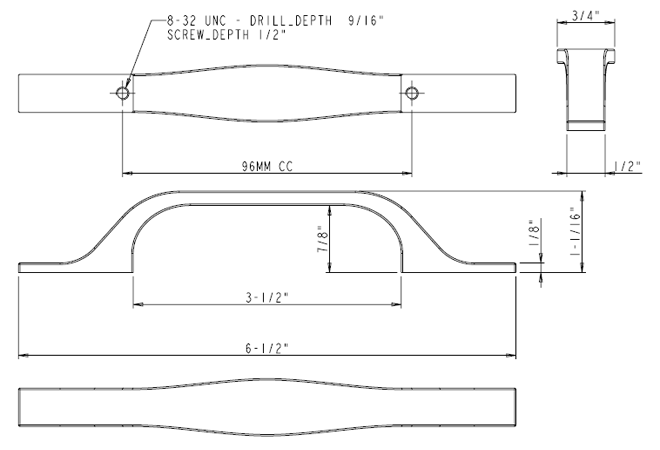 Cosgrove 382-96 Pull