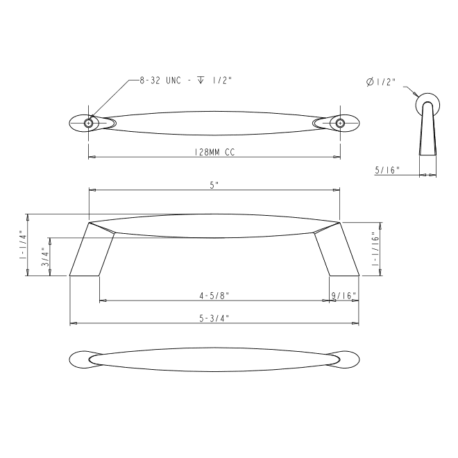 Zachary 988-128 Pull Zachary 988-128 Pull