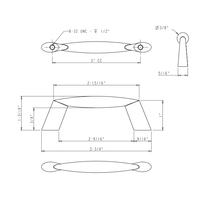 Zachary 988-3 Pull