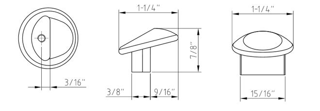 Capri 530143 Knob