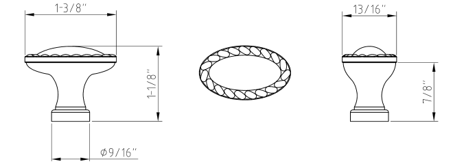 Lindos Z115L Knob