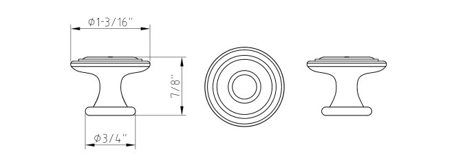 Syracuse 575 Knob