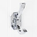 Elements [YD45-431PC] Die Cast Zinc Wall Hook - Double - Polished Chrome Finish - 4 5/16" L