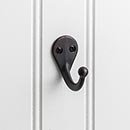 Elements [YS05-175DBAC] Die Cast Zinc Wall Hook - Single - Brushed Oil Rubbed Bronze Finish - 1 3/4" L