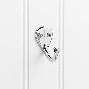 Elements [YS05-175PC] Die Cast Zinc Wall Hook - Single - Polished Chrome Finish - 1 3/4" L
