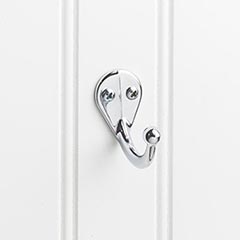 Elements [YS05-175PC] Die Cast Zinc Wall Hook - Single - Polished Chrome Finish - 1 3/4&quot; L