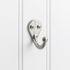 Elements [YS05-175SN] Die Cast Zinc Wall Hook - Single - Satin Nickel Finish - 1 3/4&quot; L