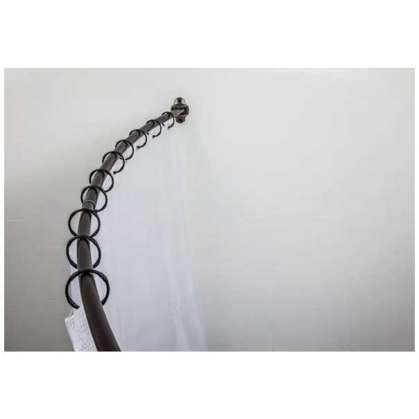 Elements [SR02-DBAC-R] Shower Curtain Rod