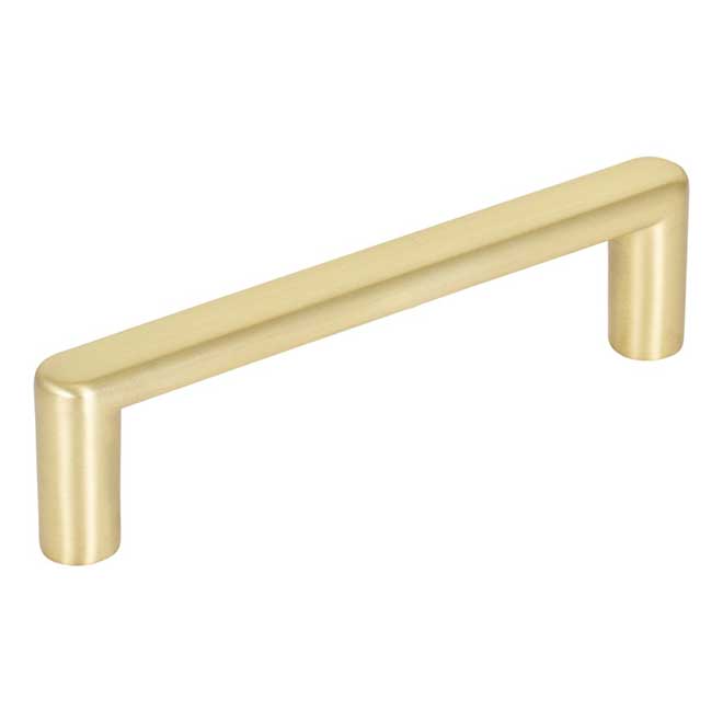 Elements [105-96BG] Die Cast Zinc Cabinet Pull Handle - Gibson Series -  Standard Size - Brushed Gold Finish - 96mm C/C - 4 1/4 L