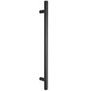 Forever Hardware [F8-844-12-A-M] Solid Bronze Appliane Pull Handle - Bar - Midnight Finish - 12" C/C - 13" L