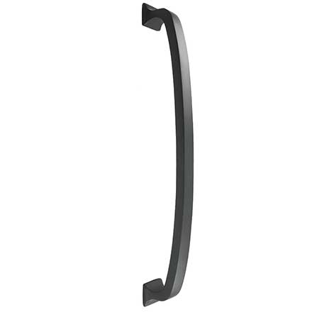 Forever Hardware [F8-835-12-A-M] Solid Bronze Appliance/Door Pull Handle - Curved Series - Midnight Finish - 12" C/C - 13" L