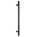 Forever Hardware [F8-845-12-A-M] Solid Bronze Appliane Pull Handle - Tapered Bar - Midnight Finish - 12" C/C - 13" L