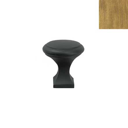 Forever Hardware [F8-692-C] Solid Bronze Cabinet Knob - Bevel Square - Champagne Finish - 1 1/4&quot; Dia.