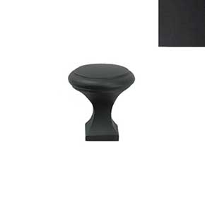 Forever Hardware [F8-692-M] Solid Bronze Cabinet Knob - Bevel Square - Midnight Finish - 1 1/4" Dia.