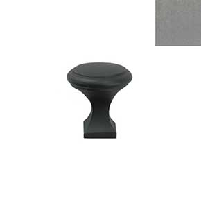 Forever Hardware [F8-692-P] Solid Bronze Cabinet Knob - Bevel Square - Platinum Finish - 1 1/4" Dia.