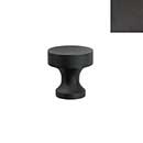 Forever Hardware [F8-695-E] Solid Bronze Cabinet Knob - Flat Top - Espresso Finish - 1 1/4&quot; Dia.