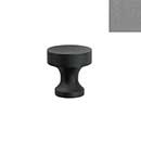 Forever Hardware [F8-695-P] Solid Bronze Cabinet Knob - Flat Top - Platinum Finish - 1 1/4" Dia.