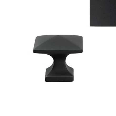 Forever Hardware [F8-720-M] Solid Bronze Cabinet Knob - Square Pyramid - Midnight Finish - 1 1/4&quot; Sq.