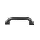 Forever Hardware [F8-830-3-M] Solid Bronze Cabinet Pull Handle - Curved Series - Standard Size - Midnight Finish - 3" C/C - 3 3/4" L