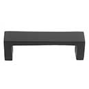 Forever Hardware [F8-855-3-M] Solid Bronze Cabinet Pull Handle - Flat Top - Midnight Finish - 3" C/C - 3 3/4" L