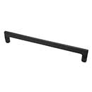 Forever Hardware [F8-05-109-M] Solid Bronze Cabinet Pull Handle - Mission - Flared Flat - Midnight Finish - 9" C/C - 9 1/2" L