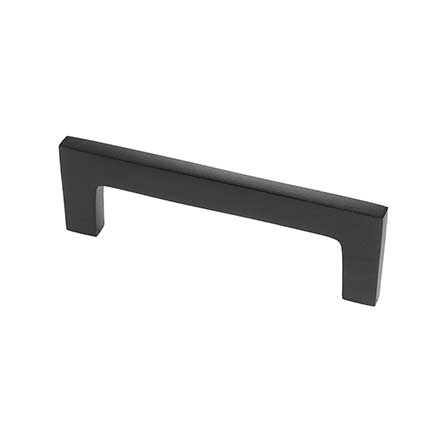 Forever Hardware [F8-06-104-M] Solid Bronze Cabinet Pull Handle - Mission - Flat - Midnight Finish - 4" C/C - 4 1/2" L