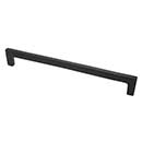 Forever Hardware [F8-06-109-M] Solid Bronze Cabinet Pull Handle - Mission - Flat - Midnight Finish - 9" C/C - 9 1/2" L