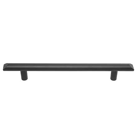 Forever Hardware [F8-845-6-M] Solid Bronze Cabinet Pull Handle - Tapered Bar - Midnight Finish - 6" C/C - 6 3/4" L