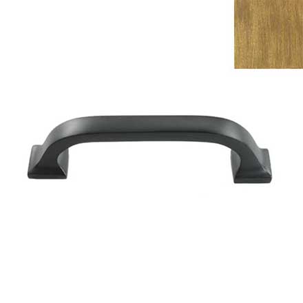 Forever Hardware [F8-830-3-C] Solid Bronze Cabinet Pull Handle - Curved Series - Standard Size - Champagne Finish - 3&quot; C/C - 3 3/4&quot; L