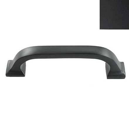 Forever Hardware [F8-830-4-M] Solid Bronze Cabinet Pull Handle - Curved Series - Standard Size - Midnight Finish - 4&quot; C/C - 4 3/4&quot; L