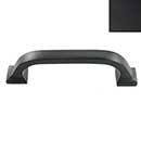Forever Hardware [F8-830-4-M] Solid Bronze Cabinet Pull Handle - Curved Series - Standard Size - Midnight Finish - 4" C/C - 4 3/4" L