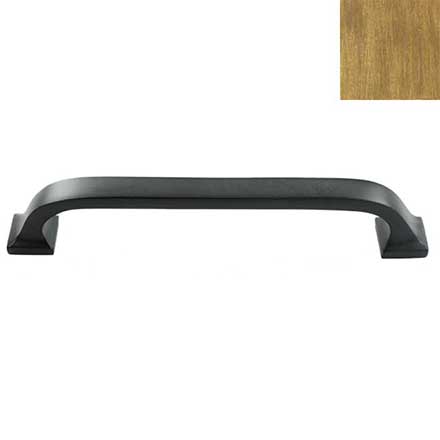 Forever Hardware [F8-830-6-C] Solid Bronze Cabinet Pull Handle - Curved Series - Oversized - Champagne Finish - 6&quot; C/C - 6 5/8&quot; L