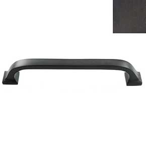 Forever Hardware [F8-830-6-E] Solid Bronze Cabinet Pull Handle - Curved Series - Oversized - Espresso Finish - 6" C/C - 6 5/8" L
