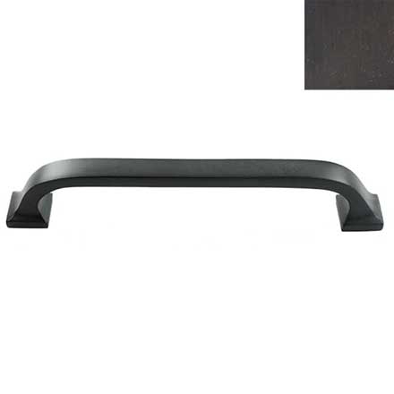 Forever Hardware [F8-830-6-E] Solid Bronze Cabinet Pull Handle - Curved Series - Oversized - Espresso Finish - 6" C/C - 6 5/8" L